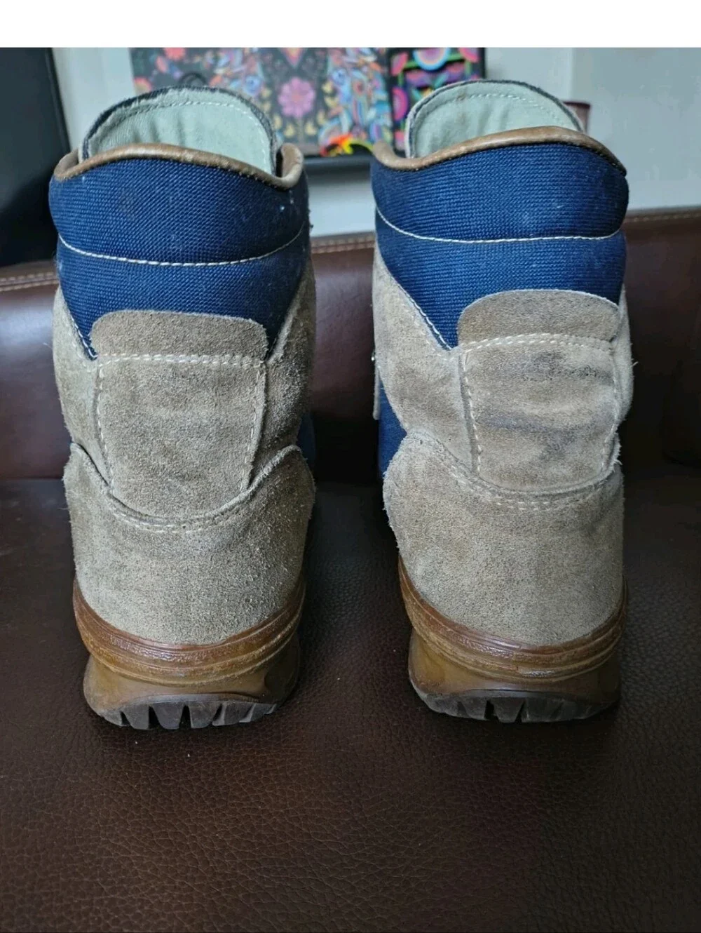 LL Bean Skywalk Boots, Size 12, Vintage, Made In Italy